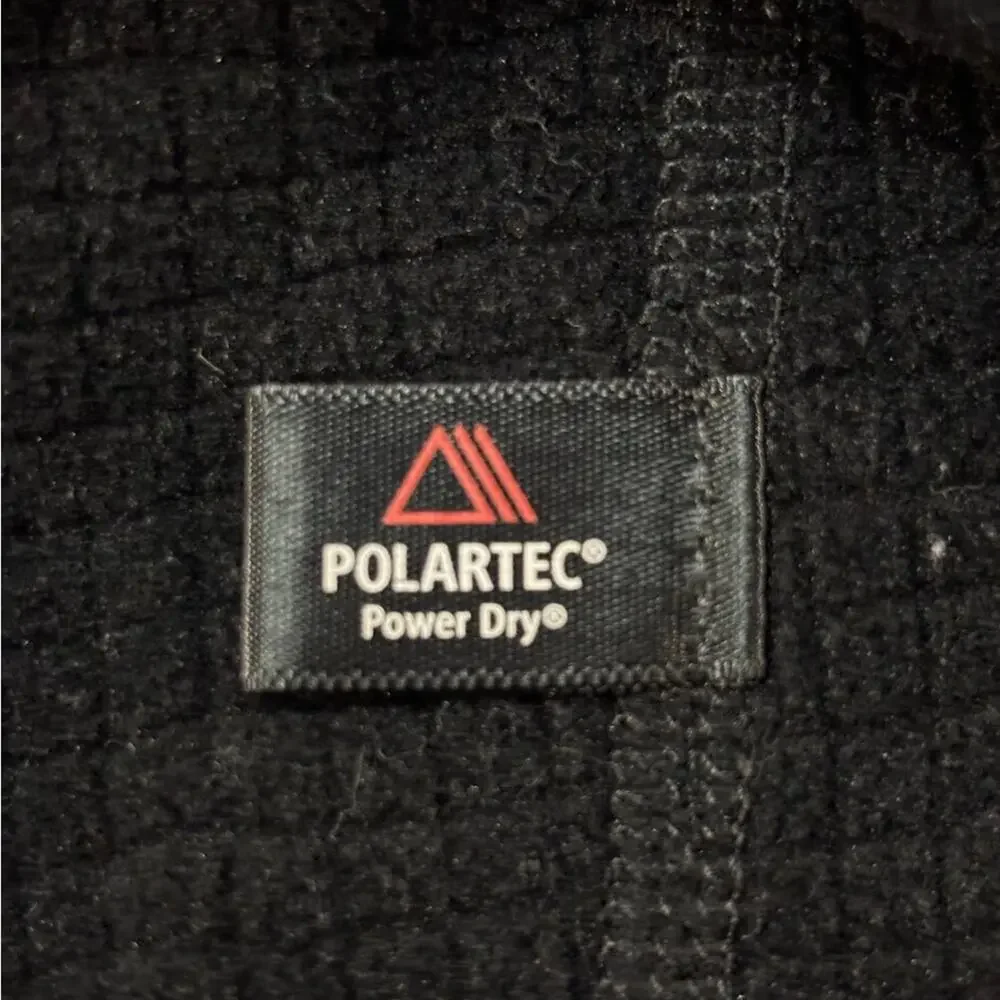 Patagonia Black Gorpcore Men's Polartec Power Dry Pullover Size Small